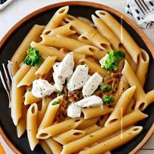 Chicken Pasta Exotica White Sauce