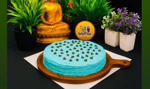 Blue Moon Crunch Waffle Cake