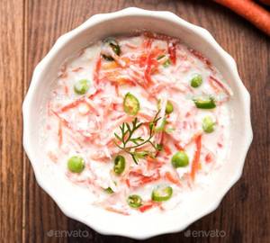 Gajar ( Carrot)Raita (200Ml)