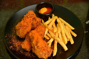 Fried Chicken Wings Mexicana Spices (4 Pcs)