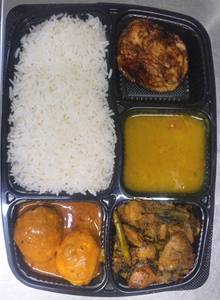 Egg Curry Thali