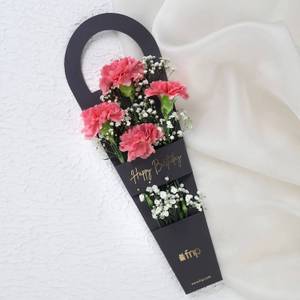 Carnation Birthday Wishes Sleeve