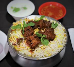 Mutton Biryani (boneless)
