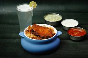 Fish Biriyani + Lime 