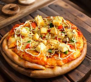 Paneer cheese pizza