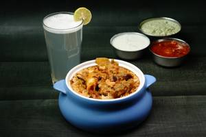 Mutton Biriyani + Lime 