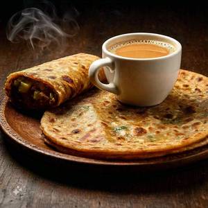 Chai Paratha Combo