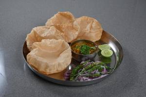 Poori sagu [4 poori]