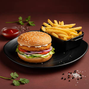 Aloo Tikki Burger