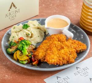 Keto Fried Chicken Parmigiana