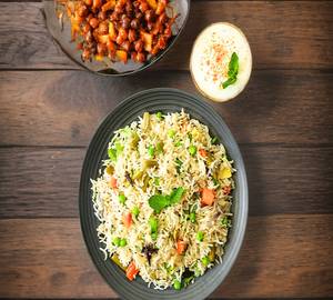 Veg pulao combo