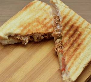 Double Chicken Cheese Grilled Sandwich