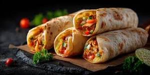 Egg Paneer Roll