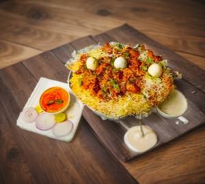 Chicken Fry Biryani Family Pack