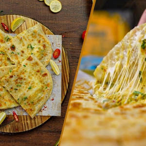 ALOO CHEESE PARATHA