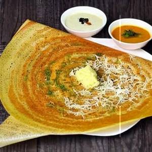 Cheese Onion Plate Dosa