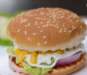 Corn Cheese Grilled Burger