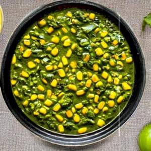 Palak corn
