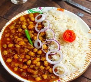 Chole With Chawal