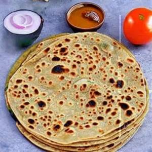 Chur chur  aloo pyaz paratha
