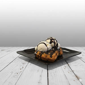 Ob Chocolate With Ice Cream Single Waffle