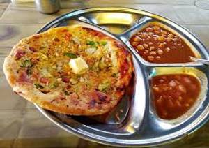 Special amritsari mushroom kulcha