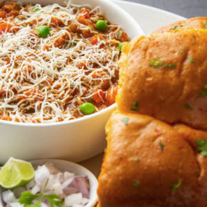 CHEESE PAV BHAJI