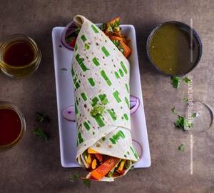 Veg aloo wrap