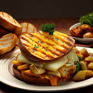 ALOO, CHEESE & PANEER TOAST