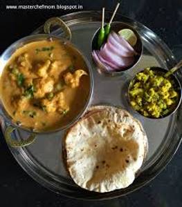 Special amritsari gobi cauliflower kulcha