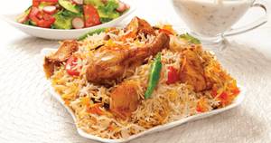 Chicken dum biryani