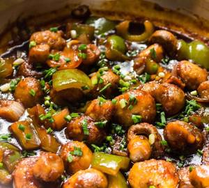 Mushroom Chilli Gravy