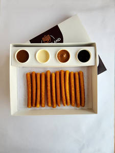 Large Churro Dippers With 4 Basic Dips