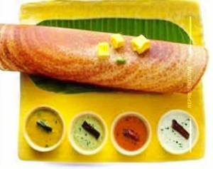 Butter Cheese Plate Dosa