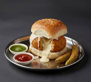 Cheese Burst Vada Pav