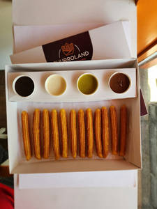Large Churro Dippers With 4 Signature Dips