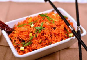 Schezwan Chicken Fried Rice