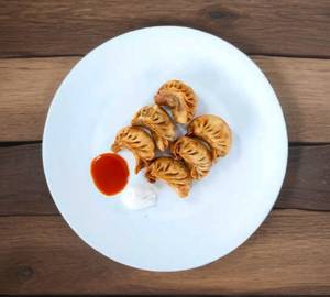 Fried chicken momos