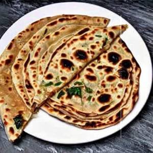 Chur chur mushroom paratha