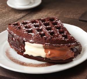Triple Chocolate Waffle