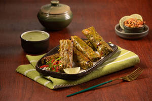 Shahi Sabz Seekh Kebab