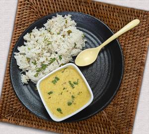 Kadhi+Basmati Rice