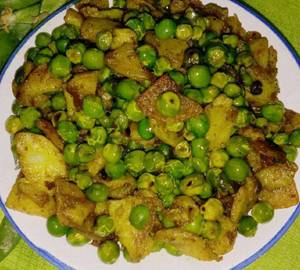 Aloo Matar Bhujiya