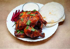 Grill Chicken (half) + Kubbus (5 Pcs)