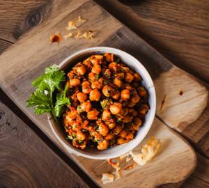 4 Masala Naan + Chana Masala Full