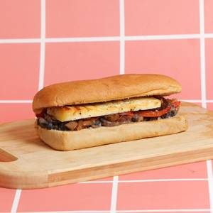 Mushroom Cottage Cheese Sandwich