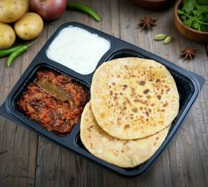 Desi Ghee Aloo Paratha Combo
