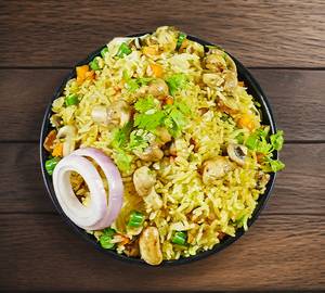Mushroom Biryani Full