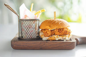 Kentucky Fried Chicken Burger