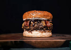 Double Smashed Area 69 Burger